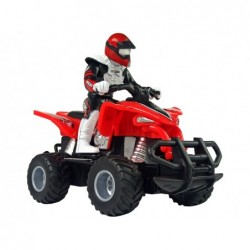 Remote Controlled Quad Red 27 Mhz 1:16 with Batteries