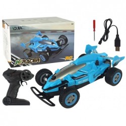 Blue Remote Controlled Racer 15 km/h 2,4 GHz