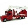 Remote Control Fire Truck Remote Control 2.4G Lights Sounds Red