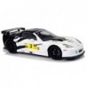 Racing Sports Car R/C 1:18 Corvette C6.R White 2.4 G Lights