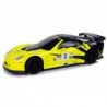 Sports Car R/C 1:24 Corvette C6.R Yellow 2.4 G Lights