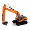 Professional crawler excavator remotely controlled  2.4GHz LED lights 15 functions