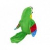 Interactive Talking Green Parrot Repeating Words