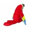 Interactive Talking Red Parrot Repeating Words