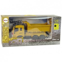 Remote-controlled 2.4G Sound Remote Control Tipper Yellow