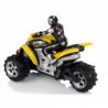 Quad Rock Crawler Tricycle Remote Controlled 1:12 2.4G Yellow