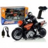 Sports Motorcycle 35m Range R/C 2.4G 1:10 Orange