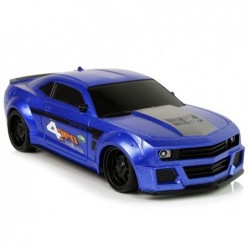Remote Controlled Sports Car 1:24 Racing Blue Tinted Windows