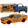 Remote Controlled Sports Car 1:24 Racing Orange 27 Mhz Pilot