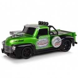 Remote Controlled 1:18 Green Pick-up Truck