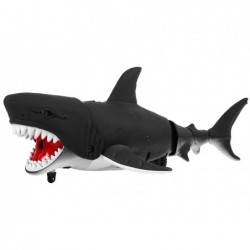Infrared Remote Controlled Black Shark Moves Tail Water