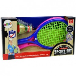 Set of Sports Games Racquets Tennis Darts Ball