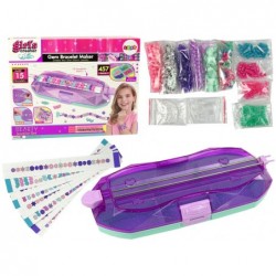 Bracelet Making Set Coloured Beads Container Creator