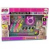 Large Nail Painting Set Nail Pens Glitter Stickers Dryer