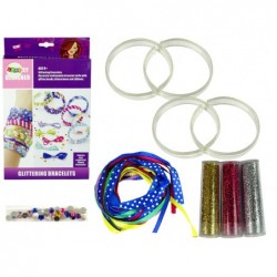 DIY Brocade Ribbon Bracelet Making Kit