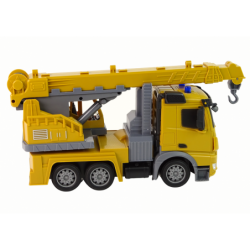 Crane Construction Vehicle 2.4G R/C Yellow 1:12