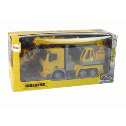 Crane Construction Vehicle 2.4G R/C Yellow 1:12