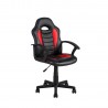 Children's chair FORMULA-1 black red