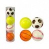 Set of Soft Balls 4 pcs. Sport Golf Tennis Football