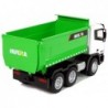 Remote Controlled 1:18 Green Huina 2.4G Tipper Lift Trailer