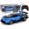 Remote-controlled sports car LED front lights + R/C remote control