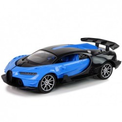 Remote-controlled sports car LED front lights + R/C remote control