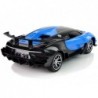 Remote-controlled sports car LED front lights + R/C remote control