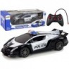 Police Racing Car  Police Vehicle 1:16 LED Lights  Remote-controlled  COLOUR BLACK