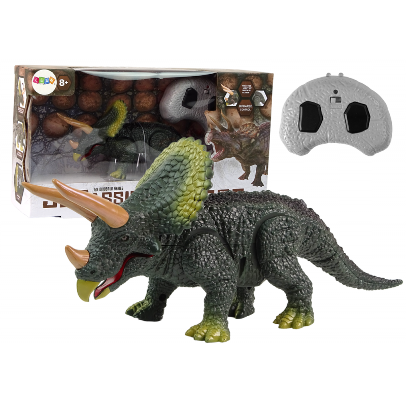 Battery Dinosaur Triceratops  Remote Controlled Sound
