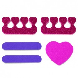 Large Nail Painting Set Nail Lacquers Stickers Separators