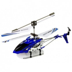 SYMA S107G helicopter  + Remote control + Rechargeable battery Blue