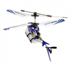 SYMA S107G helicopter  + Remote control + Rechargeable battery Blue