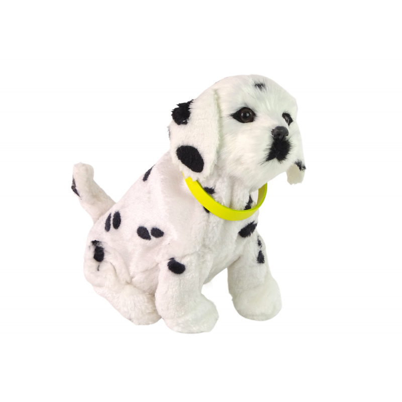 Interactive Plush Dog Soft fur Dalmatian breed