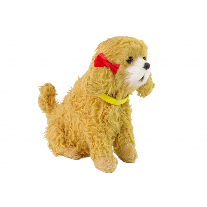 Interactive Plush Dog Soft fur Breed Poodle