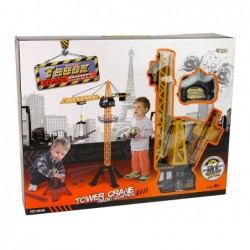 Construction crane Controlled by R/C remote control 90 cm high Eiffel Tower construction