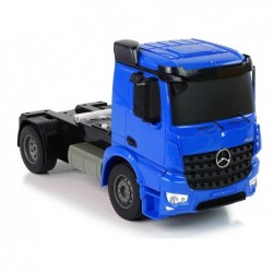 Large R/C truck Mercedes Arocs Blue 1:20 Container 58 cm Long