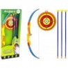 Shooting set Sport Bow Shield Arrows Orange