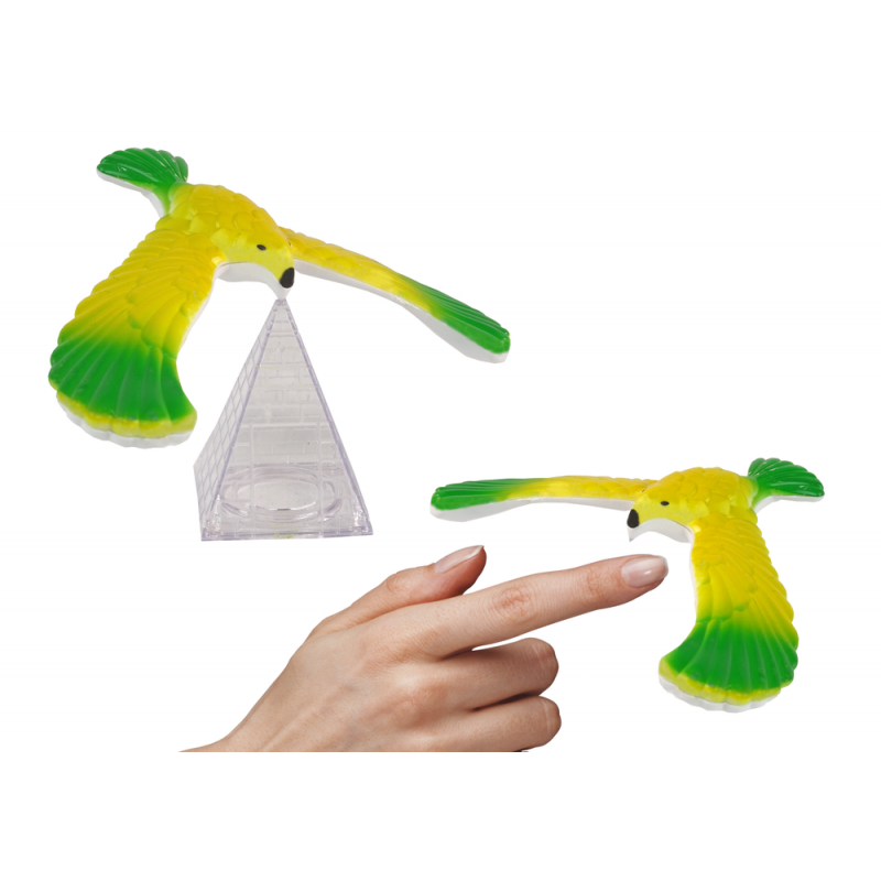 Antigravity Bird Balancing Green Toy