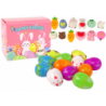 Easter Eggs Squishy Rabbit Toy Pack 12 Pieces