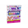 Nail Painting Set Nail Stickers Lacquer 5 Colours