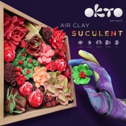 Wood&Craft DIY creative kit Succulents - Tendern 21x21cm 10010