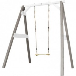 AXI Wooden Swing with Seat Gray Playground