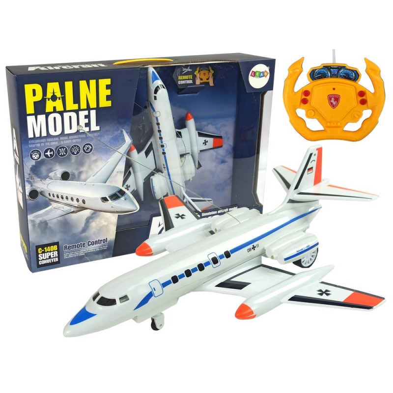 Remote Controlled Passenger Aircraft Lights 40 Mhz Pilot