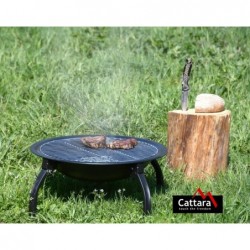 Fireplace with a Grill & Lid Cattara Vesuv
