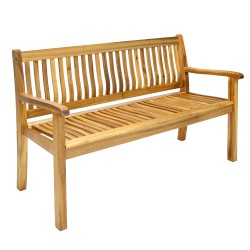 Bench FINLAY 150x61xH89cm, acacia