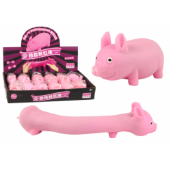 Flexible Pink Squishy Pig...