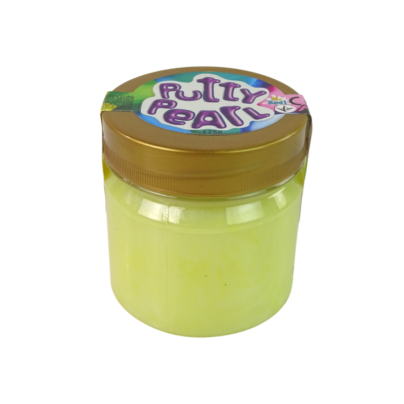 Slime Glue Yellow in a Jar