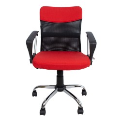 Task chair DARIUS red black