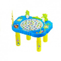 Arcade Game Fishing Fishes Light Effects Blue