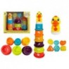 Educational Pyramid For Children Build a Tower, Sorter, Playing in the water